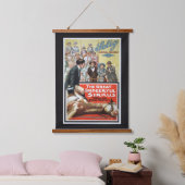 Motivbild für den großen, unverschämten Sirkus Wandteppich Mit Holzrahmen (Schlafzimmer)