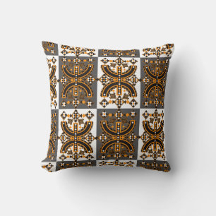 Motive der Kabyle-Amazigh-Poteria Kissen