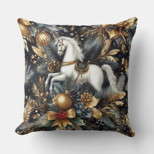 Motive für die Marine und das Gold Horse Kissen