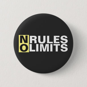 Motivieren keine Regeln Keine Grenzen Button