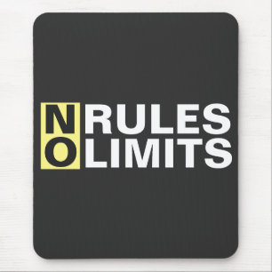 Motivieren keine Regeln Keine Grenzen Mousepad