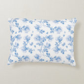 Motivieren Sie andere Blue Accent Throw Kissen (Rückseite)