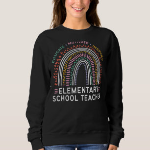 Motivieren Sie den Grundschullehrer Inspirieren Sweatshirt