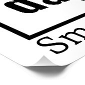 Motivierend 1% besser im Alltag Poster (Ecke)