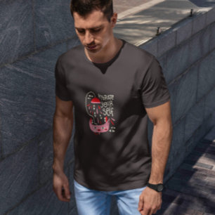 Motivierend Abstrakte Kreatur T-Shirt