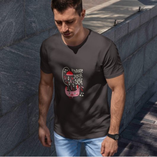 Motivierend Abstrakte Kreatur T-Shirt