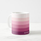 Motivierend Abweichung mit Individuelle Name Kaffeetasse (Vorderseite Links)