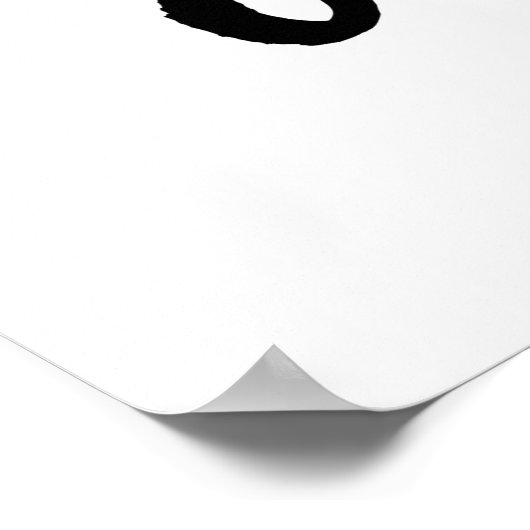 Motivierend Anführungsbürste nur für gute Visionen Poster (Ecke)