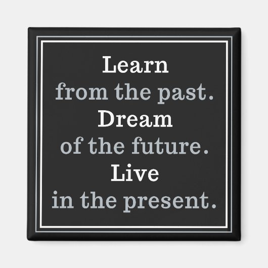 Motivierend Anführungsmagnet Magnet (Vorne)