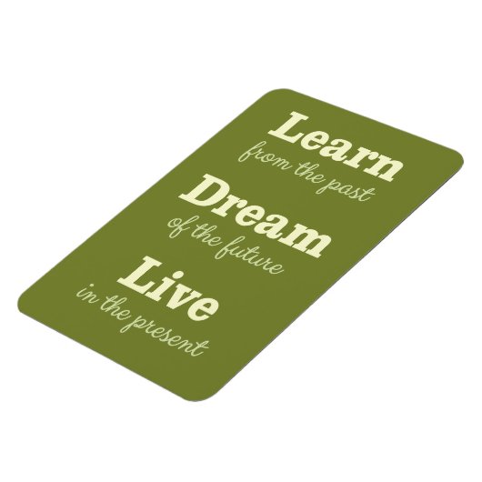 Motivierend Anführungsmagnet Magnet (Linke Seite)