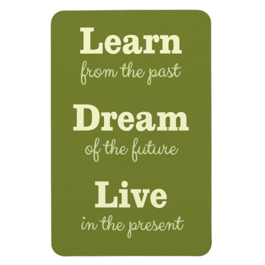 Motivierend Anführungsmagnet Magnet (Vertikal)