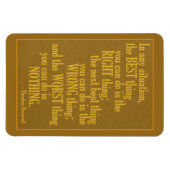 Motivierend Anführungsmagnet Magnet (Horizontal)