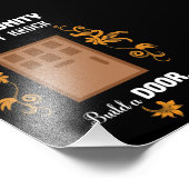 Motivierend Anführungszeichen Fotodruck (Ecke)