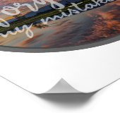 motivierend Anführungszeichen für die Selbstannahm Poster (Ecke)