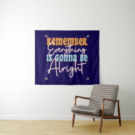 Motivierend Anführungszeichen für tägliche Inspira Wandteppich