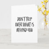 Motivierend Anführungszeichen mit Handschrift Karte (Gelbe Blume)