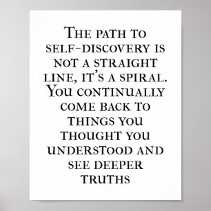 Motivierend Anführungszeichen Poster