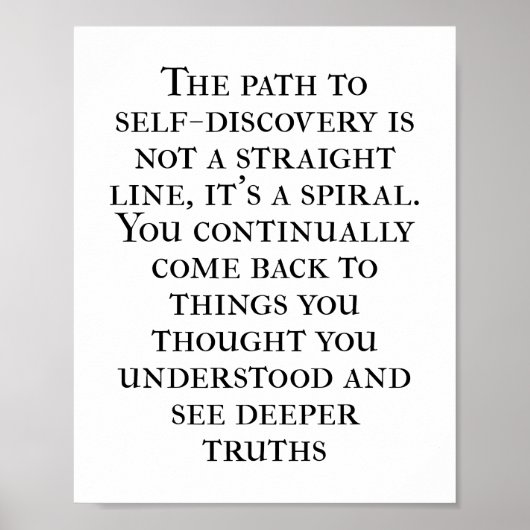 Motivierend Anführungszeichen Poster (Vorne)