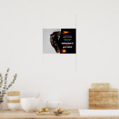 Motivierend Anführungszeichen Poster (Küche)