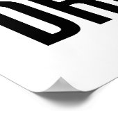 Motivierend Anführungszeichen Poster (Ecke)