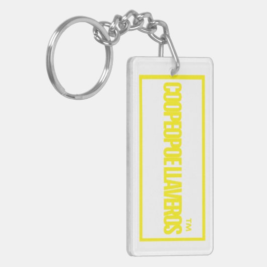 motivierend Anführungszeichen Schlüsselanhänger (Vorderseite links)