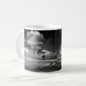 Motivierend Angebot: Alles, was du will, ist auf.. Kaffeetasse (Vorderseite Links)