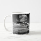 Motivierend Angebot: Alles, was du will, ist auf.. Kaffeetasse (Links)