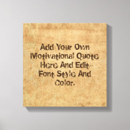 Motivierend Angebot erstellen Leinwanddruck