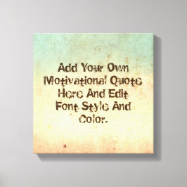 Motivierend Angebot erstellen Leinwanddruck