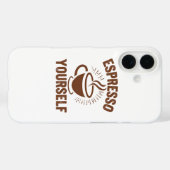 Motivierend Angebot für den Retro-Kaffee Case-Mate iPhone Hülle (Rückseite (Horizontal))