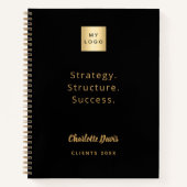 Motivierend Angebot für Logokombinationen Notizblock (Vorderseite)