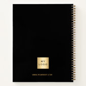 Motivierend Angebot für Logokombinationen Notizblock (Rückseite)