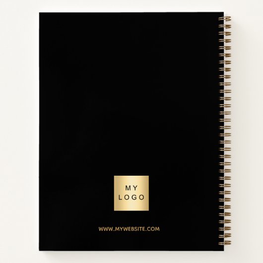 Motivierend Angebot für Logokombinationen Notizblock (Rückseite)