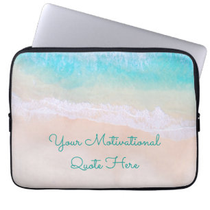 Motivierend Angebot für Wave, Sand, Strand Laptopschutzhülle