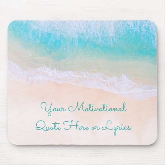Motivierend Angebot für Wave, Sand, Strand Mousepad (Vorne)