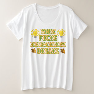 motivierend Angebot Große Größe T-Shirt