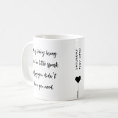 Motivierend Angebot Kaffeetasse (Vorderseite Links)