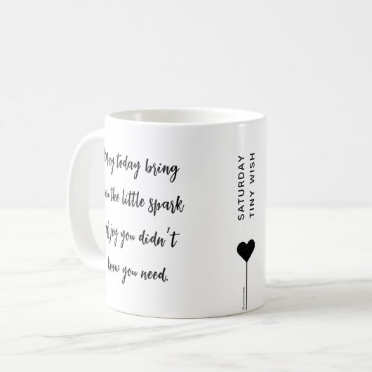Motivierend Angebot Kaffeetasse (Vorderseite Links)