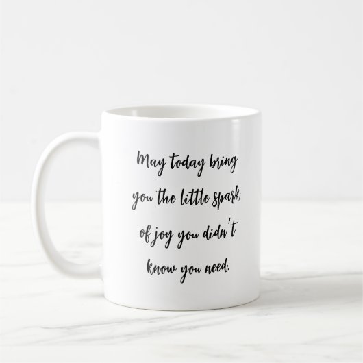 Motivierend Angebot Kaffeetasse (Links)