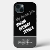 Motivierend Angebot: Karma Delivery Service! Case-Mate iPhone Hülle (Rückseite)