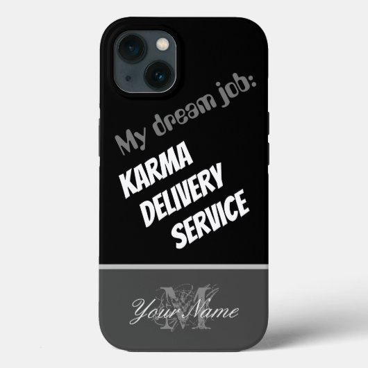Motivierend Angebot: Karma Delivery Service! Case-Mate iPhone Hülle (Rückseite)