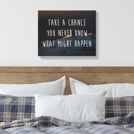 Motivierend Angebot Leinwanddruck (Insitu (Schlafzimmer))