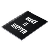 Motivierend Angebot Notizblock (Linke Seite)