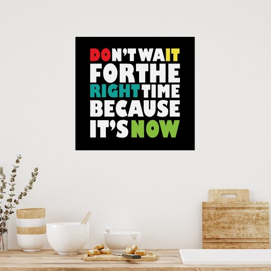 Motivierend Angebot Poster (Küche)