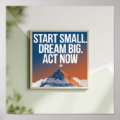 Motivierend Angebot Poster (Vorne)