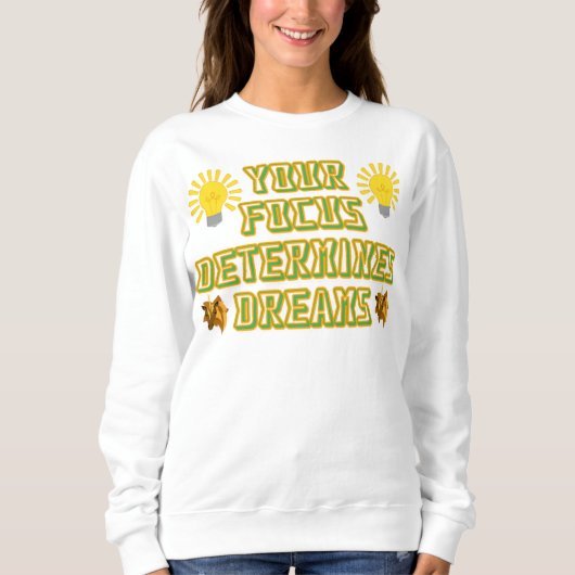 motivierend Angebot Sweatshirt (Vorderseite)