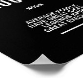 Motivierend Angebot zur Ausführung Poster (Ecke)