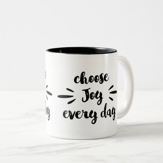 Motivierend Angebot Zweifarbige Tasse (VorderseiteRechts)