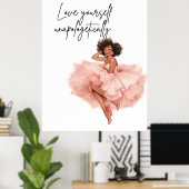 Motivierend Angebotsbestätigung für die Selbst-Lie Poster (Heimbüro)