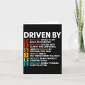 Motivierend Angebotsbestätigungen für die Desire D Karte (Vorderseite)